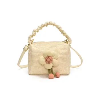 FCTOSSR PU Crossbody Bag, Handbag Women's White/Khaki/Multicolor