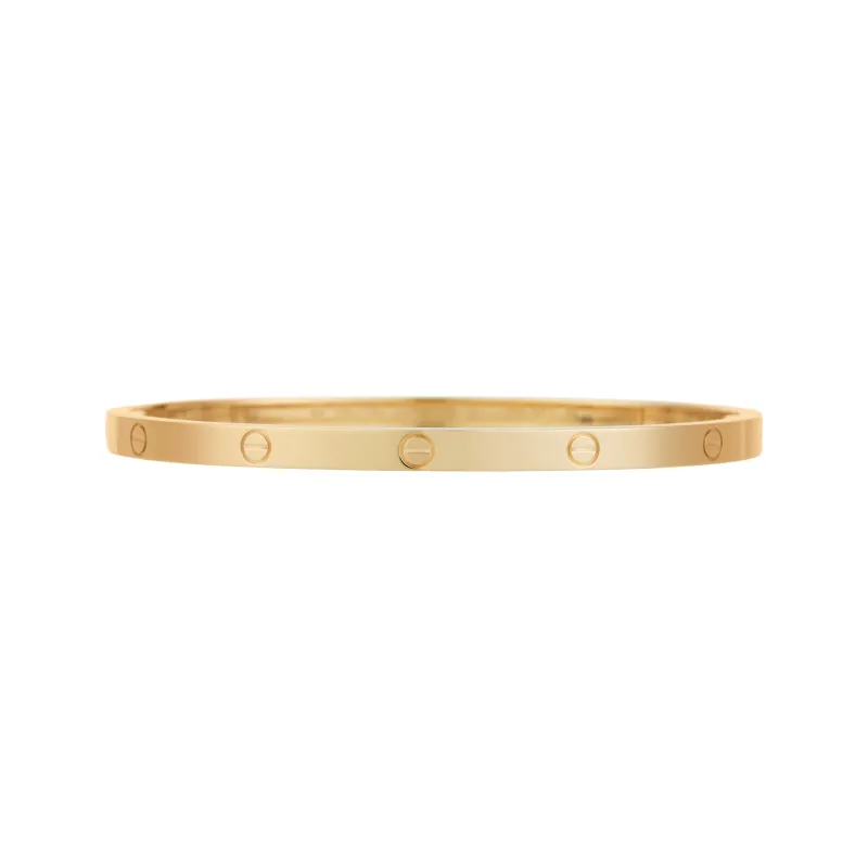 Cartier 18K Yellow Gold Love Bracelet-2