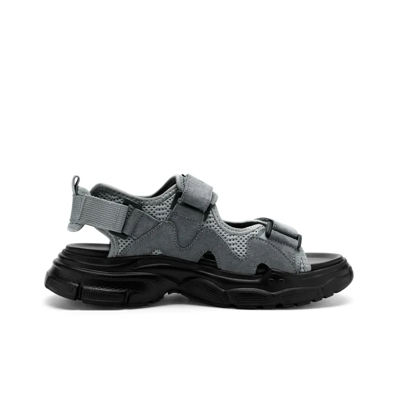 JEEP SPIRIT Beach Sandals Men's Gray-1