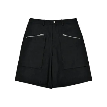 SINBOS Casual Shorts Men Tide Night Black