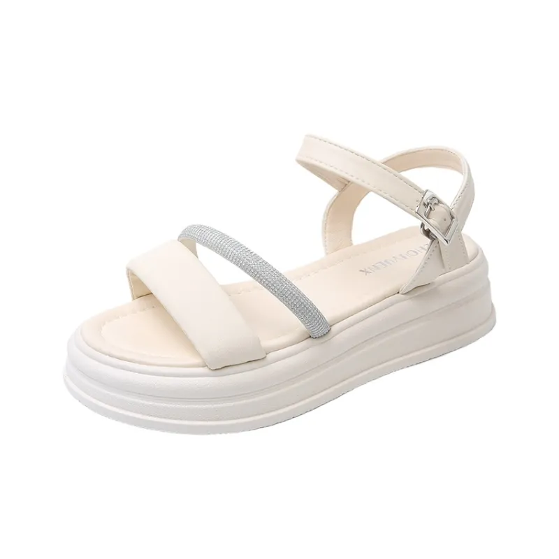Puppytown One Strap Sandals 5cm Women's-5
