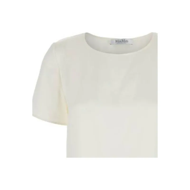 MaxMara T Shirts Women's White-2