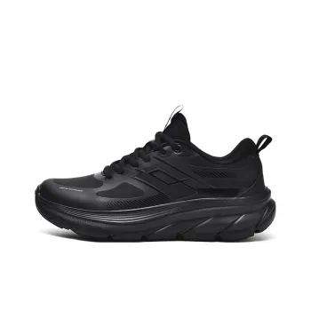 LOTTO Cushioning, Slip Resistant, Abrasion Resistant, Lightweight, Rebound Low Top Outdoor Shoes Men's Black