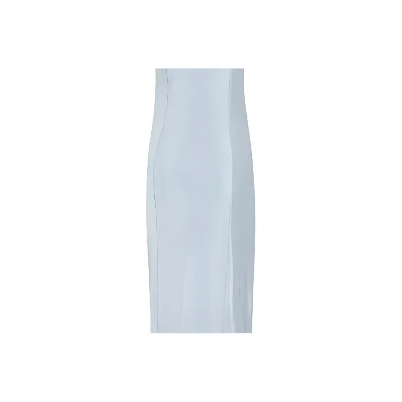 Paco Rabanne Sleeveless Ruched Pression Dress-2