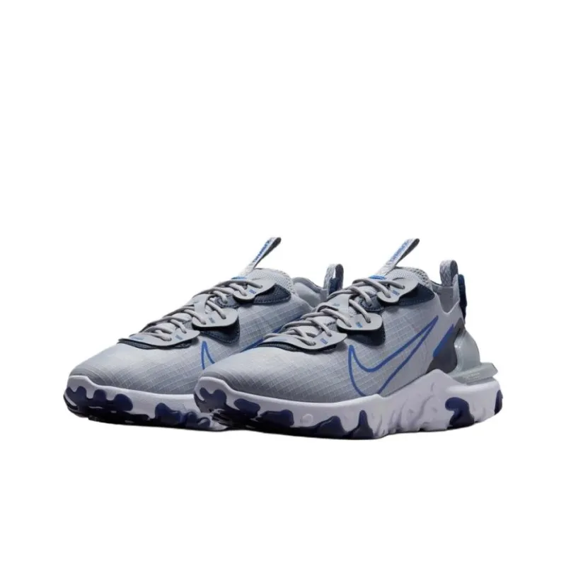 Nike React Vision Low Top Running Shoes Men's Gray-2