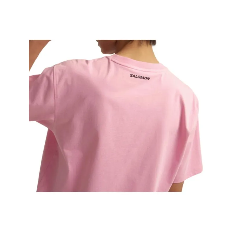 SALOMON T Shirts Unisex Pink-4