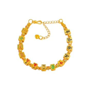 Imono Brass Gold Plated Bracelets Women's