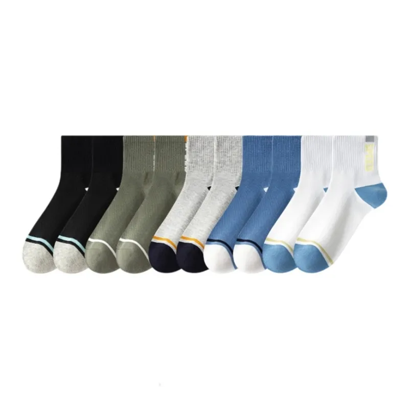 7 SEVFUN Mid Calf Socks Men's Combo Set-36