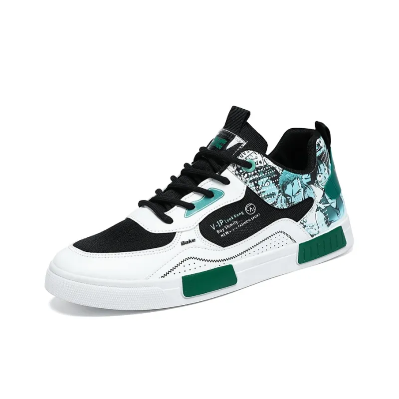 BAKE Slip Resistant And Breathable Low Top Skateboard Shoes Men's-8