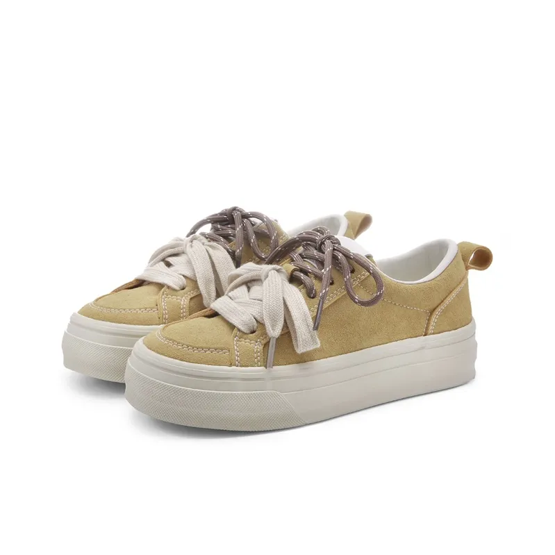 The New Age Family Low Top Casual Shoes Women's Ginger Yellow-1