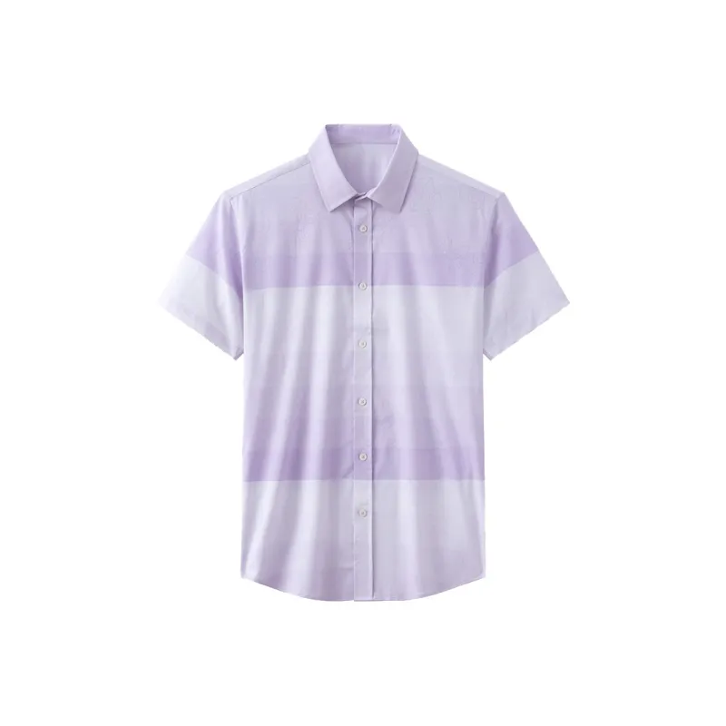 ARTSDON Shirts Men Light Purple Gradient-0