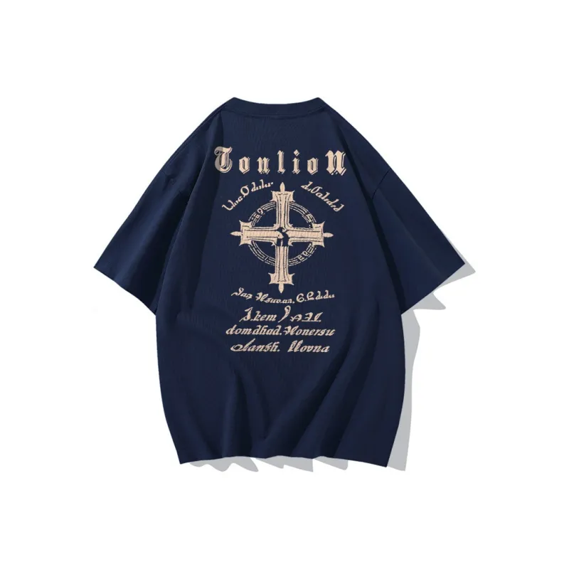 Tonlion T Shirts Unisex-6