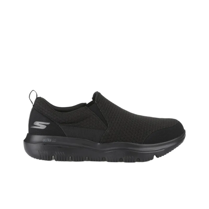 Skechers Go Walk Evolution Ultra Low Top Casual Shoes Men's Black-1