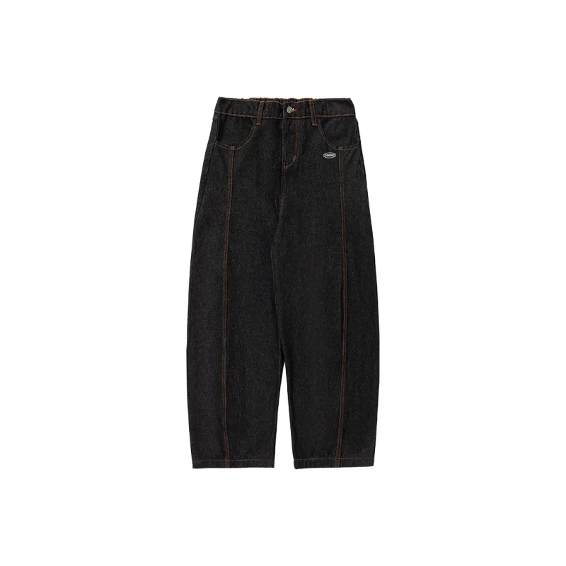 Chinpeno Jeans Unisex Black-0
