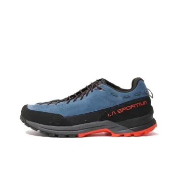 LA SPORTIVA Anti Slip Wear Resistant Low Top Hiking Shoes Men's Blue Black
