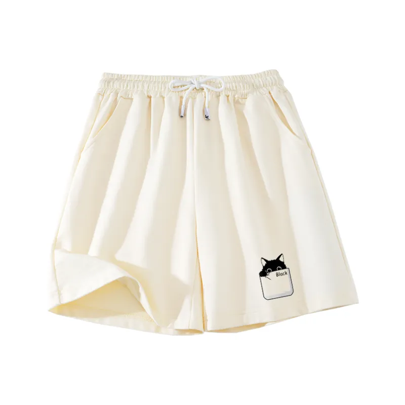 Cotton Casual Shorts Unisex-3