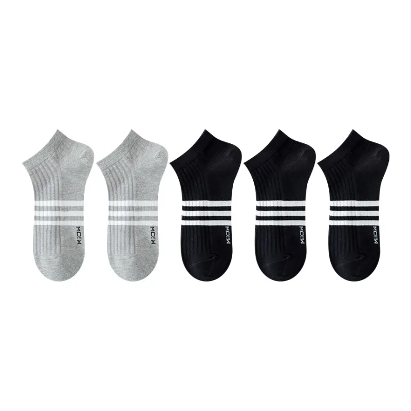 MIIOW No Show Socks Men's 5 Pack-8