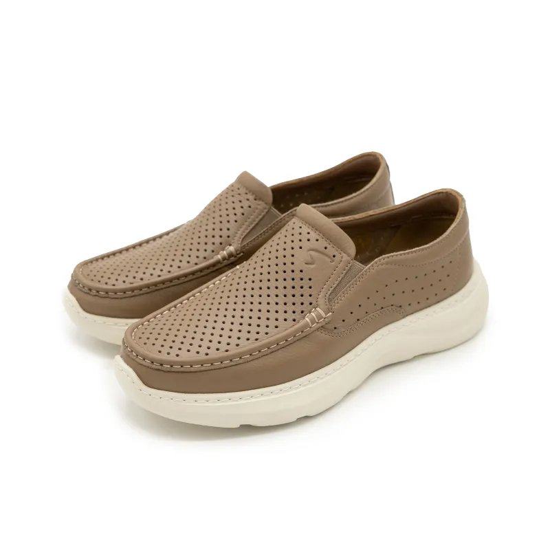 Satchi Casual Shoes, Slip on Men's Khaki-3