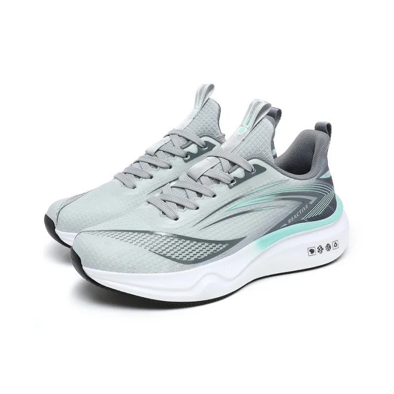Gaius Durant Abrasion Resistant Anti Rollover Slip Resistant Low Top Running Shoes Men's Light Gray Cyan-2