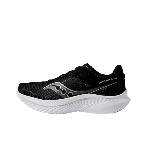 Saucony Cushioning, Wear Resistant Low Top Running Shoes Women's Black
