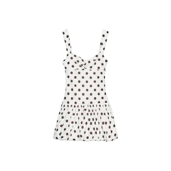 ZARA Slip Dresses Women's White