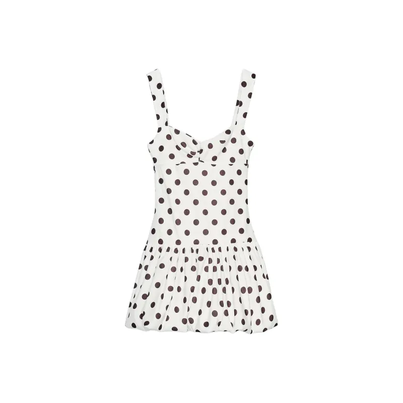 ZARA Slip Dresses Women's White-0