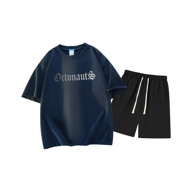 Small Columns Under The Sea Clothing Sets Unisex-9