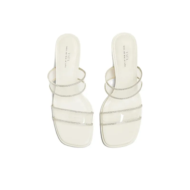 TATA Cut Out Quiet Slide Slippers Women's-2