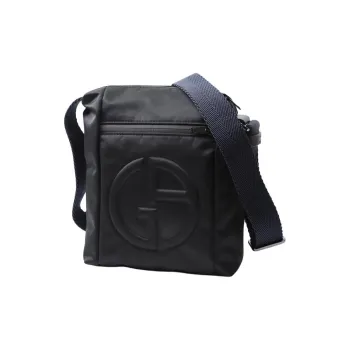 AMANI Polyester Shoulder Bag Men's Black