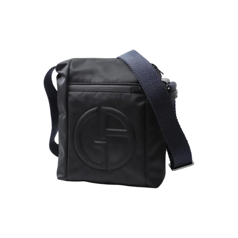 AMANI Polyester Shoulder Bag Men's Black-0