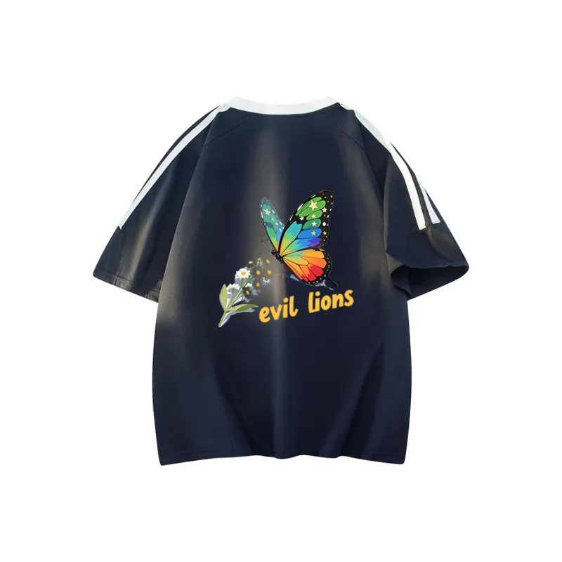 Evil Lions Short Sleeved T Shirts Unisex-20