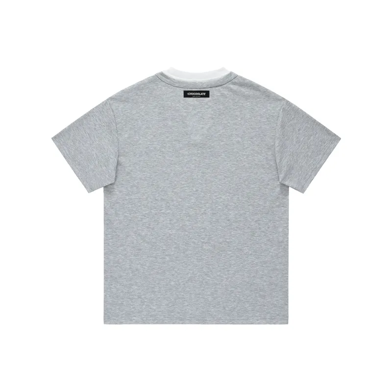 :CHOCOOLATE T-Shirts Unisex Light Gray-1