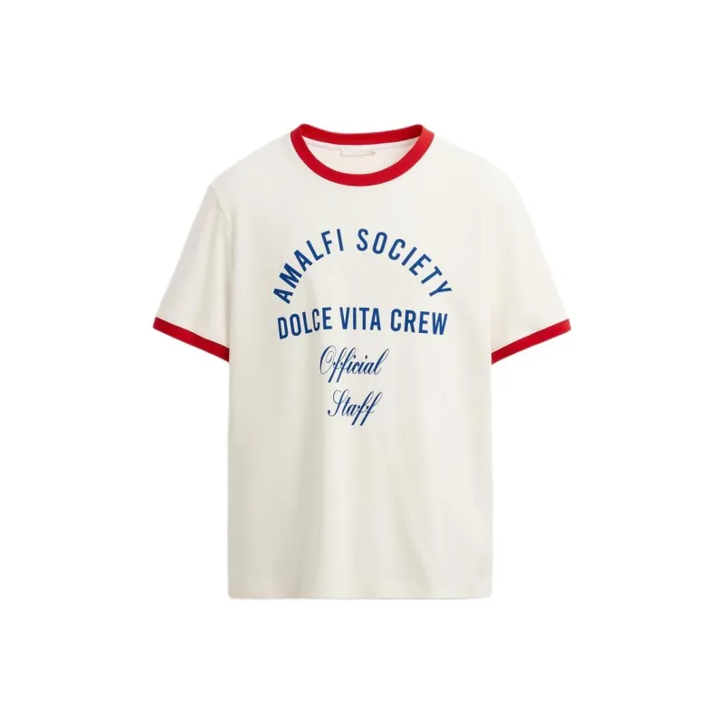 ZARA T Shirts Men White-0