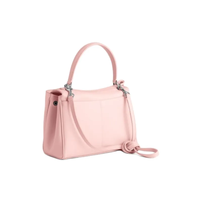 Balenciaga Rodeo Cow Leather Handbag Mini Unisex Pink-2