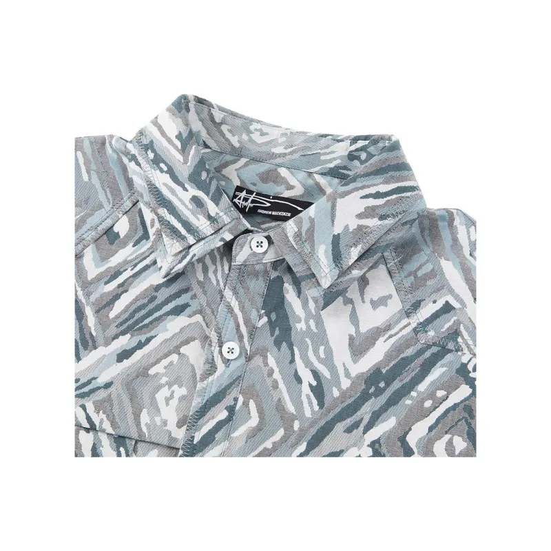 ANDREW MACKENZIE Shirts Unisex Blue-2