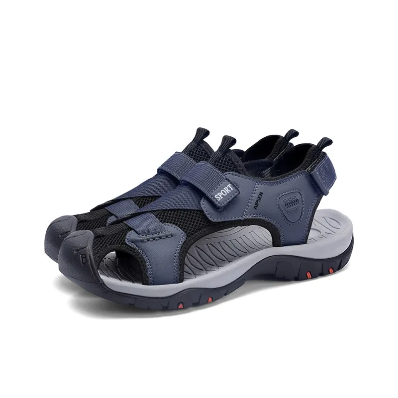 AIPSEN River Trekking Shoes Men's Royal Blue-2