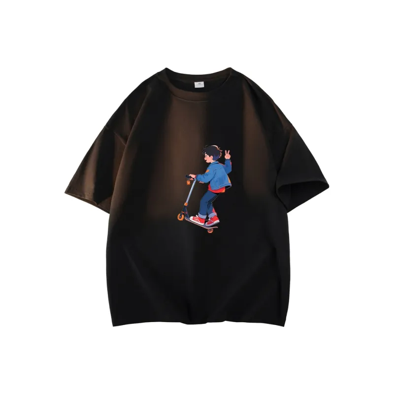 Evil Lions Short Sleeved T Shirts Unisex-4