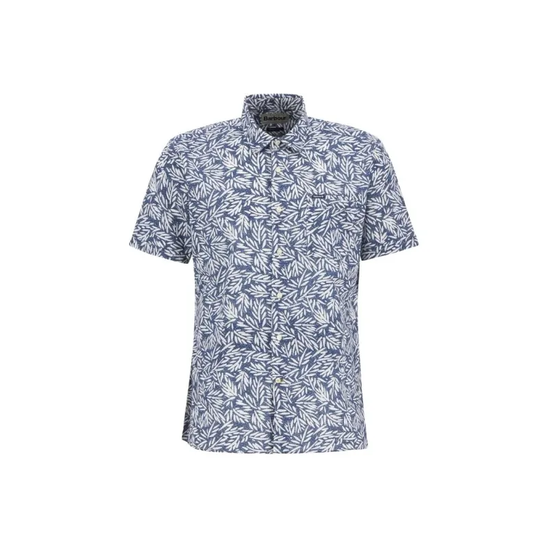 BARBOUR Shirt Men's Marine Blue-0