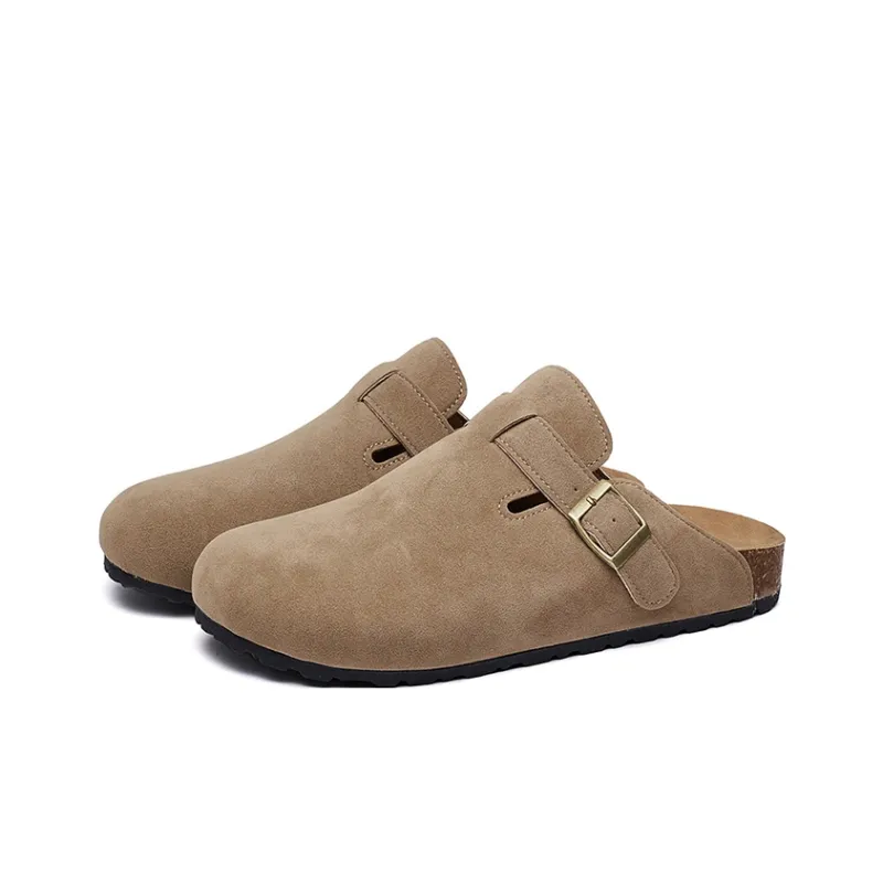 GDXF Quiet Odor Resistant Abrasion Resistant Slip Resistant Closed Toe Slippers Unisex-3