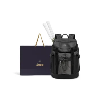 Jeep Membrana Dermalis Badminton Backpack Regular Unisex Black