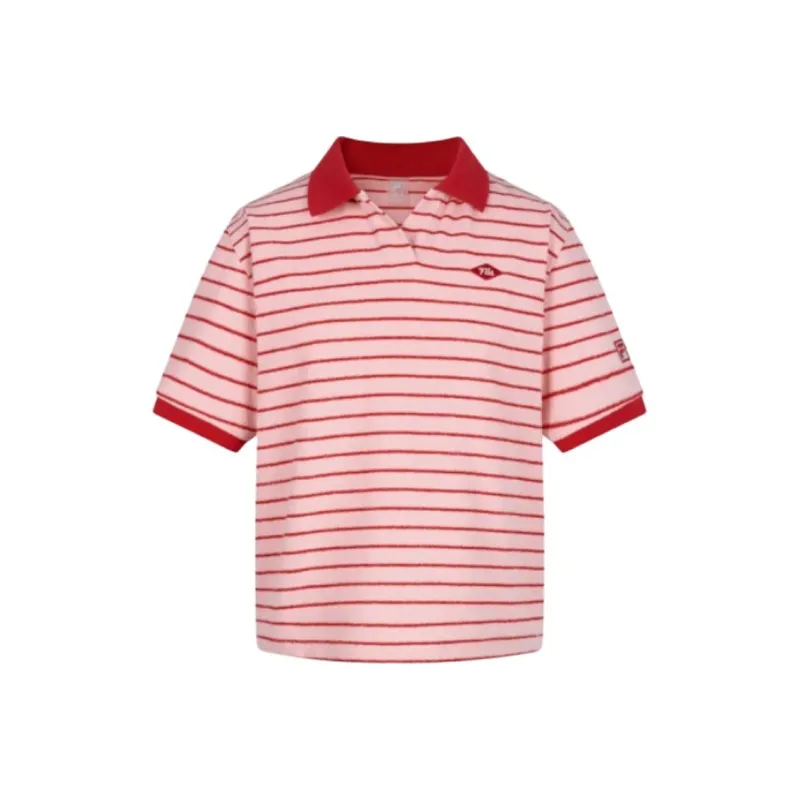 FILA Polo Shirts Women's Pink-0
