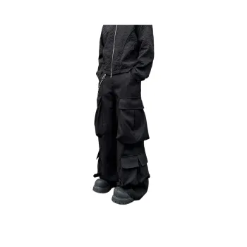 PISYPOX Cargo Pants Unisex Black