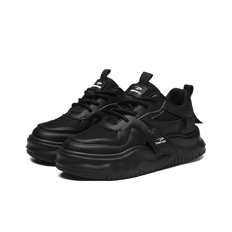 DEERWAY Breathable, Slip Resistant, And Abrasion Resistant Low Top Casual Shoes Men's-11