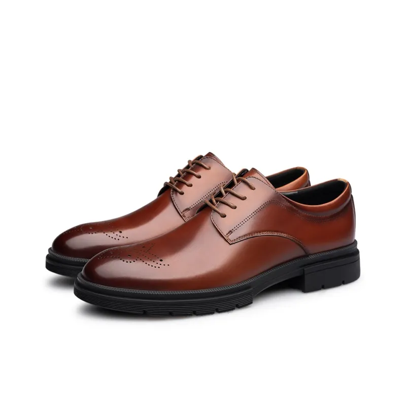 British Knights Dress Shoes Men's Brown-5
