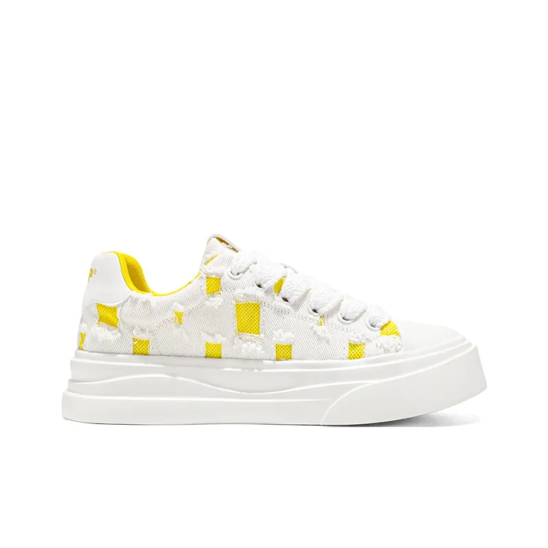Yi Jiabao Slip Resistant, Abrasion Resistant, Breathable Low Top Skateboard Shoes Men's-4
