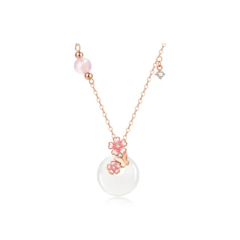 Lao Feng Xiang Chalcedony Necklaces Women's