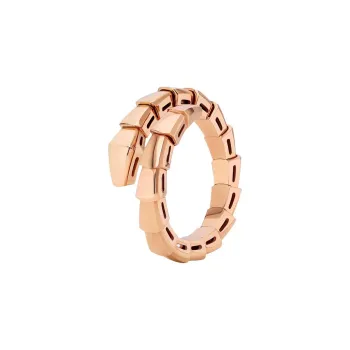 BVLGARI 18K Rose Gold Rings Unisex Gold