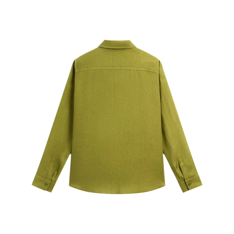 Massimo Dutti Shirts Women's Green-1