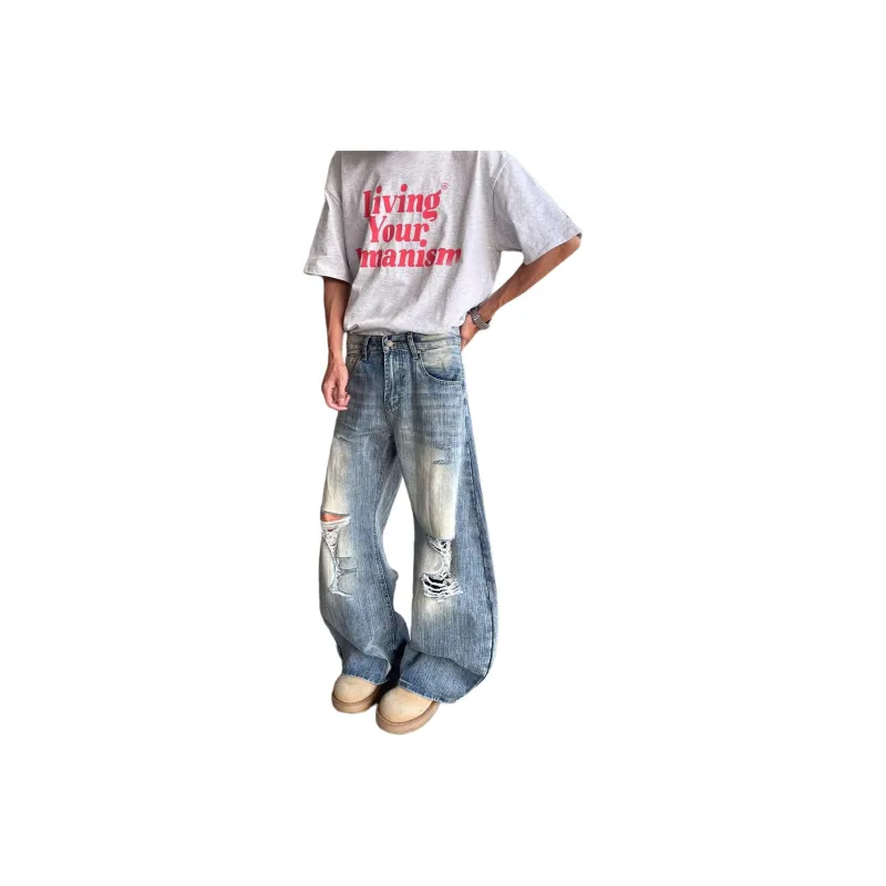 GY.VG Jeans Unisex Blue-0