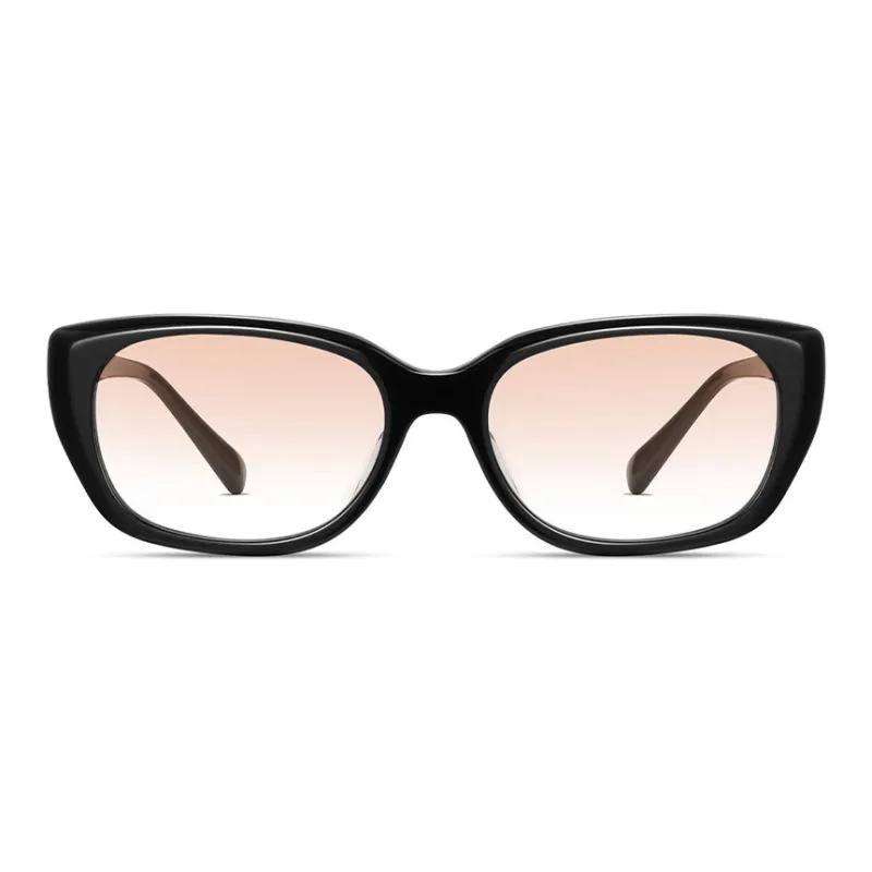 CAPONI Plate Frame Cat Eye Sunglasses Unisex-3